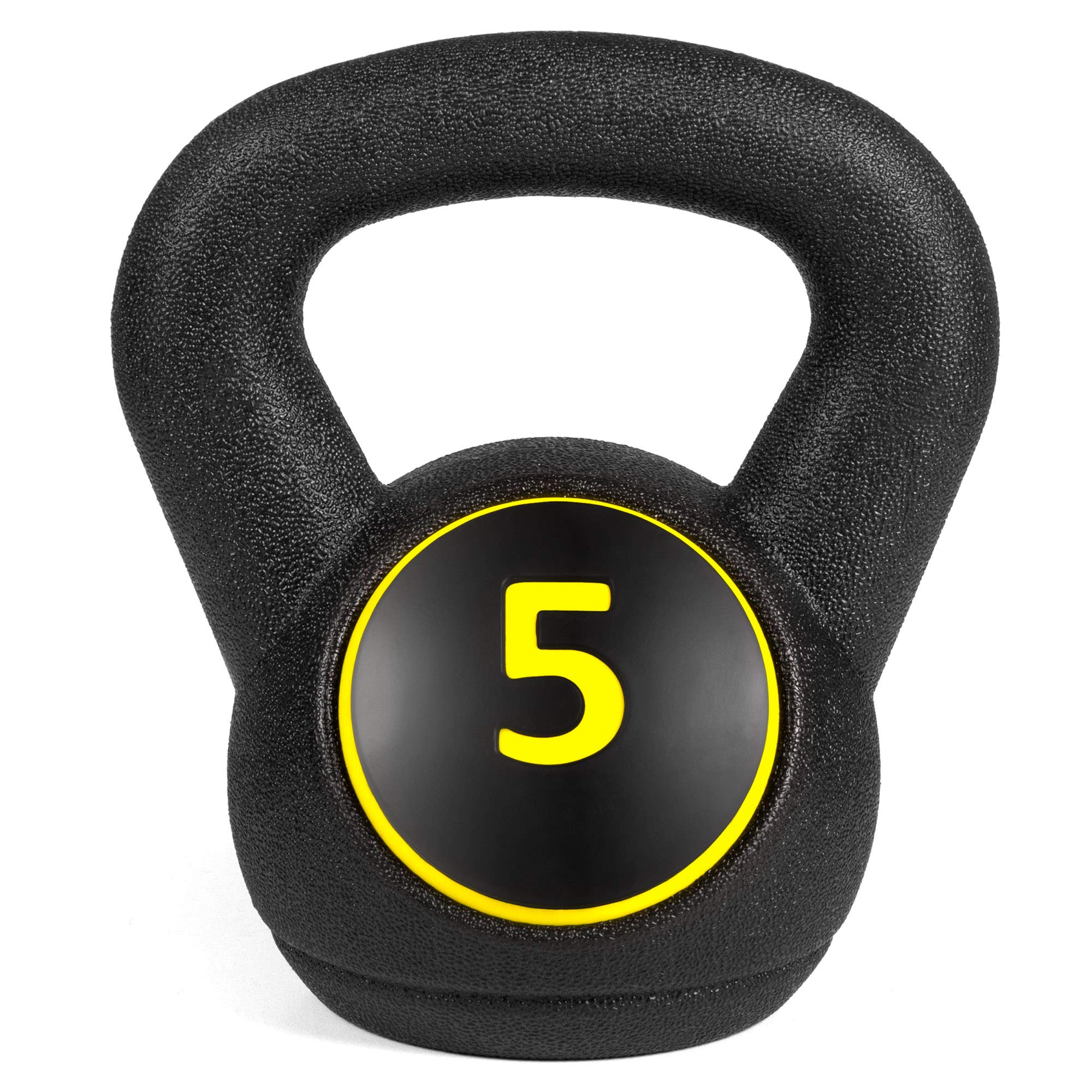 Best Choice Products 3-Piece Kettlebell Set with Storage Rack, HDPE Coated Exercise Fitness Concrete Weights for Home Gym, Strength Training, HIIT Workout 5lb, 10lb, 15lb - Image 7