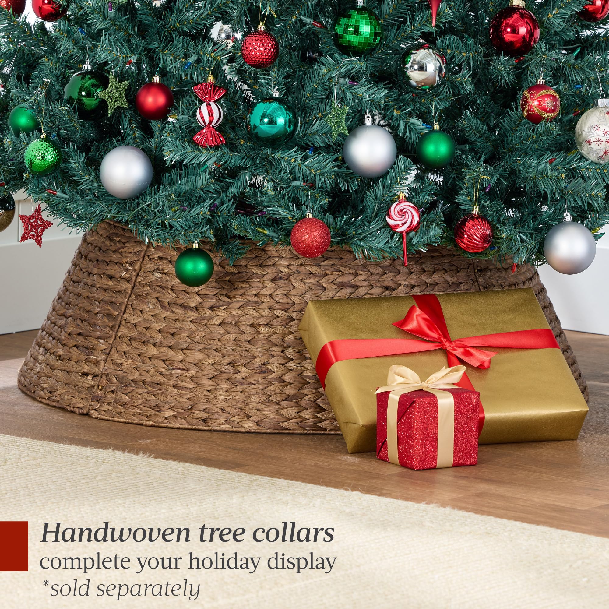 Best Choice Products 6ft Pre-Lit Blue Spruce Christmas Tree, Artificial Full Hinged Decor, Holiday Decoration w/ 250 Warm White Incandescent Lights, 900 Tips, Foldable Metal Base - Image 7