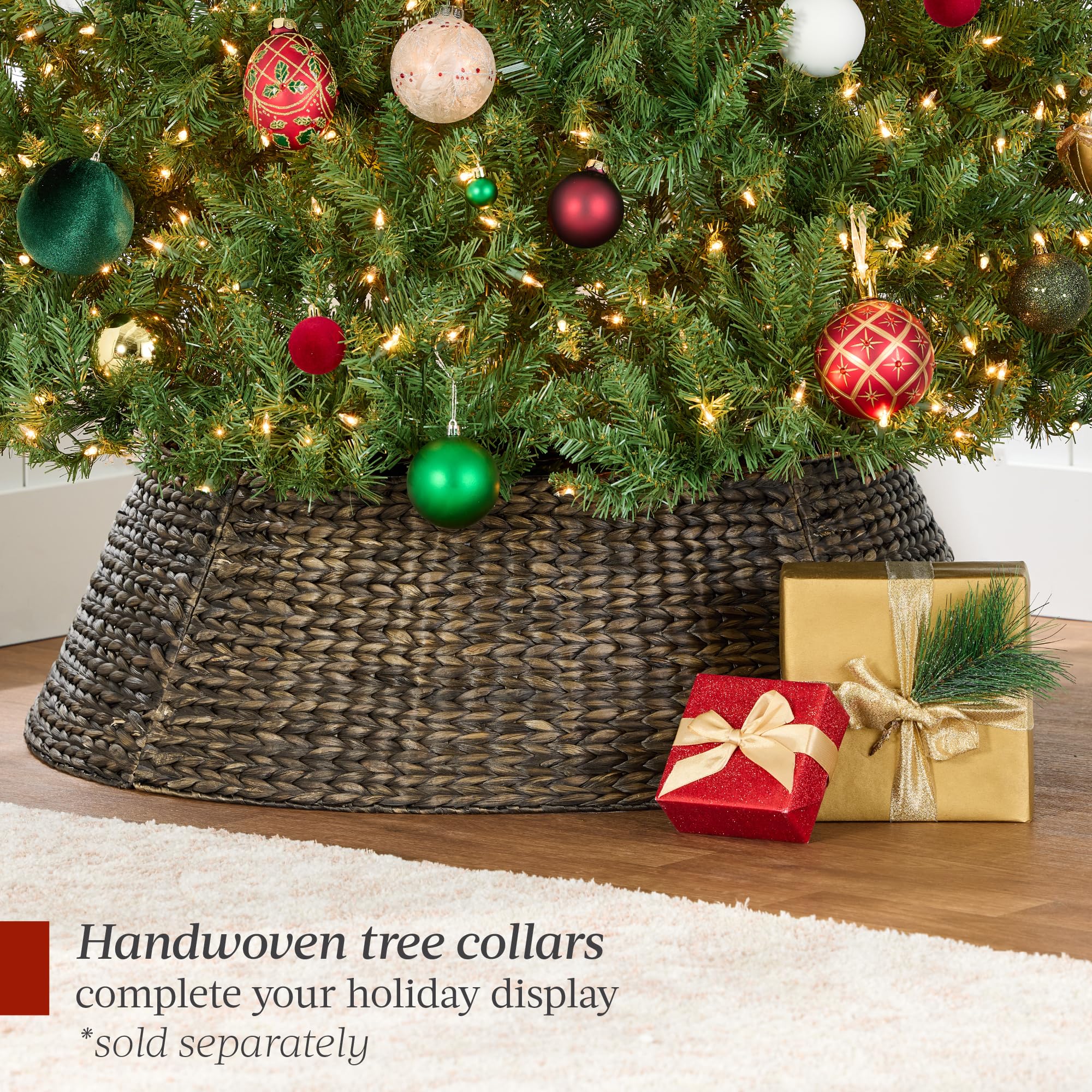 Best Choice Products Douglas Fir Christmas Tree, 4.5ft Pre-lit Artificial Full Fir Lighted Holiday Decoration w/Warm White Lights, Metal Stand - Image 7