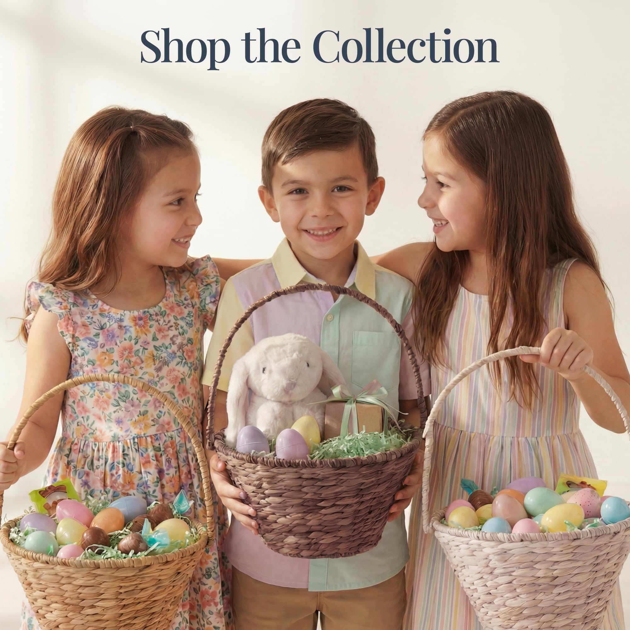 Best Choice Products Handwoven Easter Basket, Small Woven Easter Basket for Kids, Easter Egg Hunt Basket w/Collapsible Handle, Tapered Shape, Water Hyacinth - Natural - Image 8